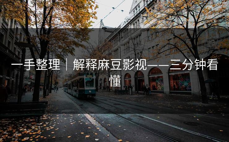 一手整理|解释麻豆影视——三分钟看懂 一手整理|解释麻豆影视——三分钟看懂